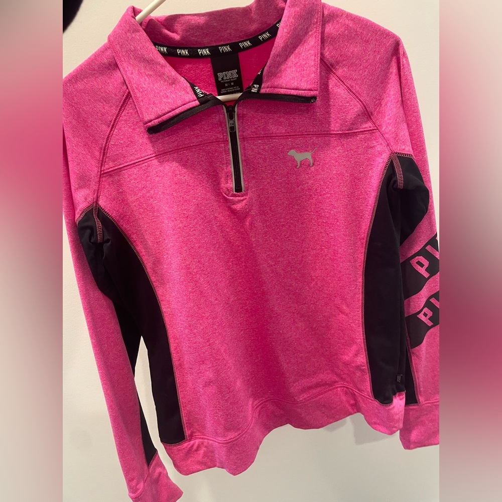 NWOT Victoria’s Secret PINK Quarter Zip